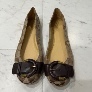 Coach flats.  Worn only a few times. Great shape.